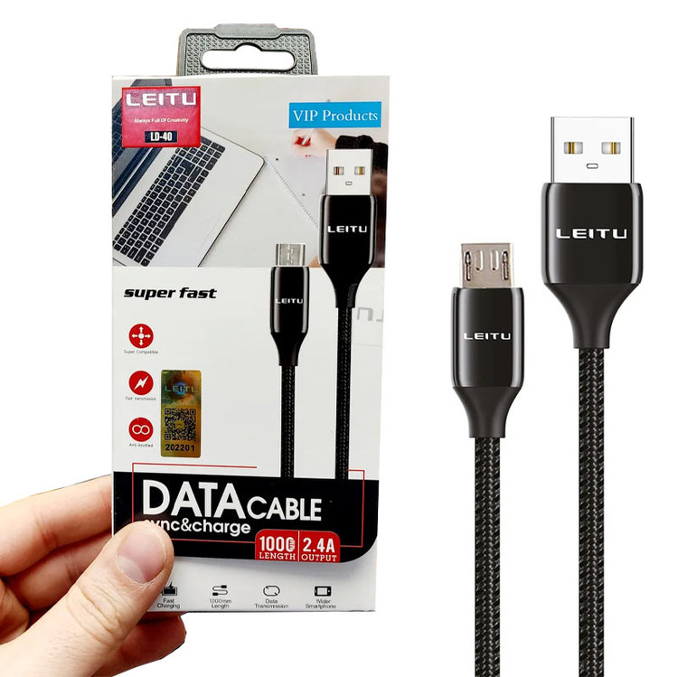 کابل شارژ Leitu