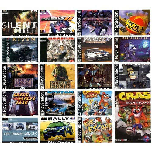 پک بازیهای ps1