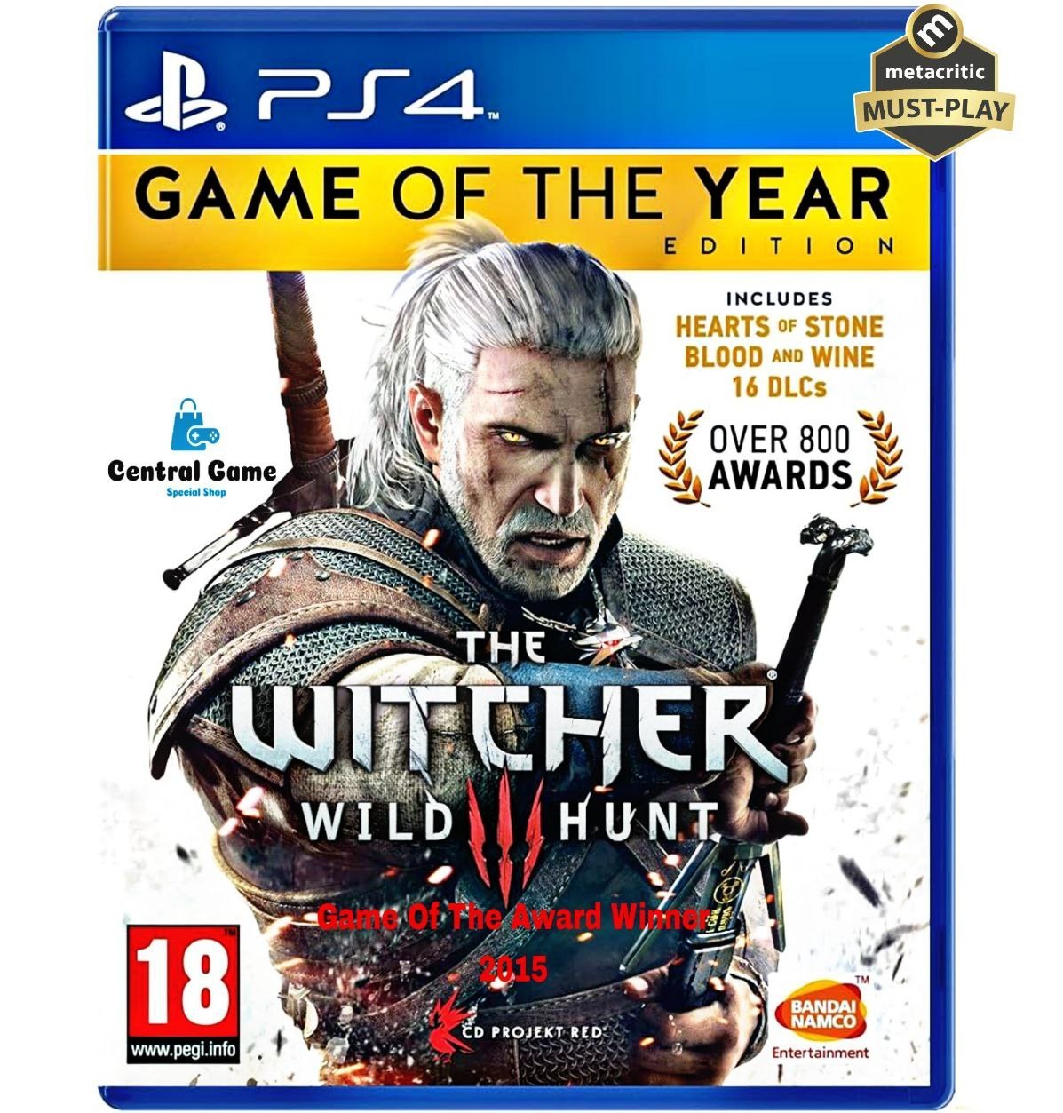 دیسک بازی Witcher 3